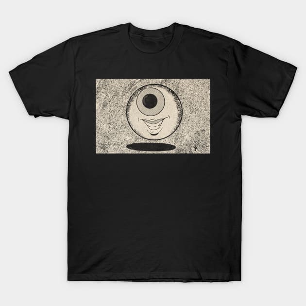 The Happy Floating Eye T-Shirt by IcarusPoe